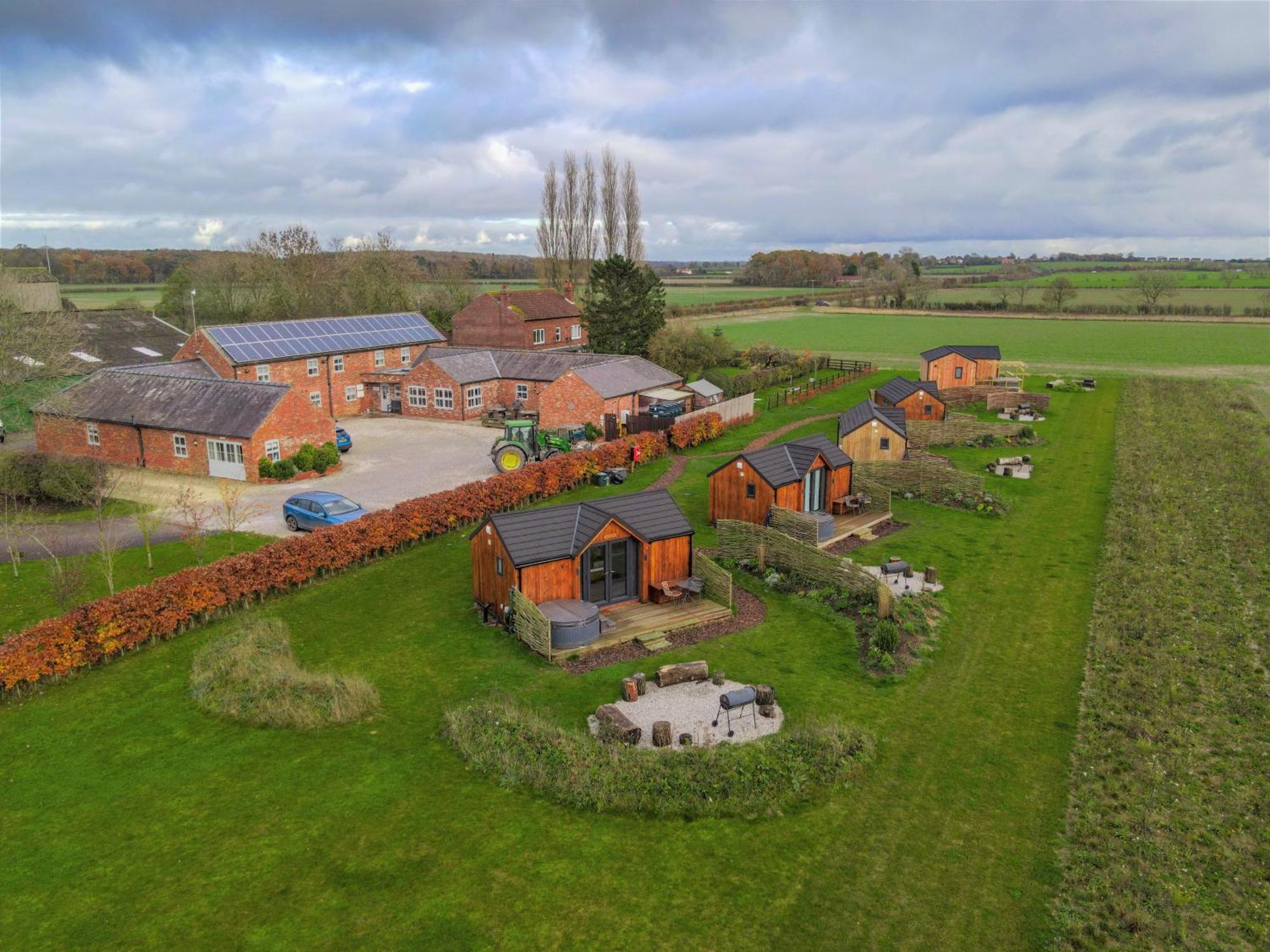 Wold Escapes, Highfield Farm Bed and Breakfast Driffield Eksteriør billede